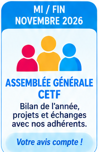 Affiche Assemblée Générale CETF