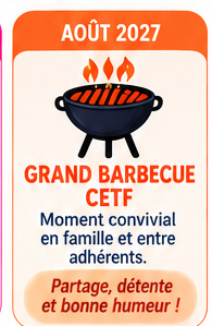 Affiche « Grand Barbecue CETF »