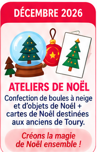 Affiche Ateliers de Noël